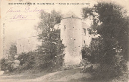 St Brice Benauge * Les Ruines De L'ancien Château - Andere & Zonder Classificatie