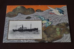 Bateau N.Y.K. SS,  Daté De 1930 , Hakone Maru ,belle Carte Ancienne Pour Collection - Paquebots