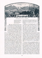A102 1388 Compton Innsbruck Igls Hötting Ambras Tirol Artikel / Bilder 1907 - Sonstige & Ohne Zuordnung