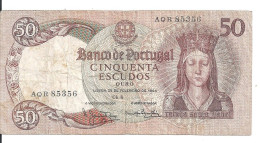 PORTUGAL 50 ESCUDOS 1964 VF P 168 - Portugal