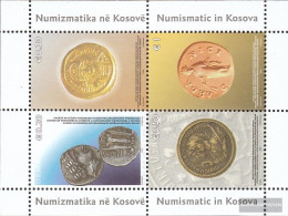Kosovo Block4 (complete Issue) Unmounted Mint / Never Hinged 2006 Historical Coins - Blocks & Sheetlets