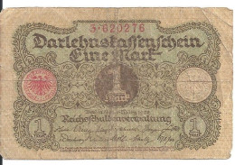 ALLEMAGNE 1 MARK 1920 VF P 58 - 1 Mark