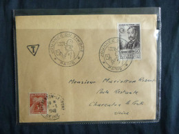 ANCIENNE LETTRE/CARTE POSTALE DE FRANCE - Cards/T Return Covers