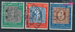 BRD 113-115 (kompl.Ausg.) Gestempelt 1949 100 J.Briefmarken (10093015 - Gebraucht