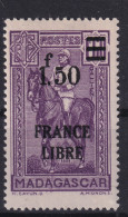 MADAGASCAR 1942 - MLH - YT 261 - Unused Stamps
