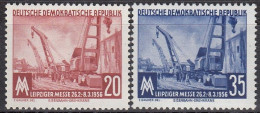 GERMANY DDR 518-519,unused - Usines & Industries