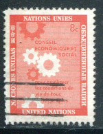 NATIONS UNIES- New York- Y&T N°63- Oblitéré - Usati