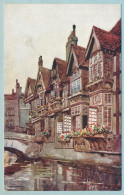 Canterbury - The Weavers - Photochrom Postcard - Canterbury