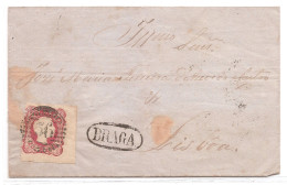 Portugal, 1862, # 13, Para Lisboa - Storia Postale