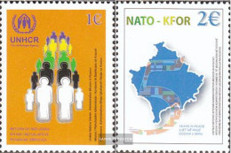 Kosovo 18-19 (complete Issue) Unmounted Mint / Never Hinged 2004 NATO+KFOR-Troops In Kosovo - Used Stamps