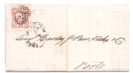 Portugal, 1862, # 13, Para O Porto - Cartas & Documentos