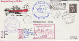 Germany Cover Diff Ca Ca Polarstern 21.01.1986 (ST168A) - Voli Polari