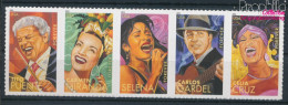 USA 4663-4667 Fünferstreifen (kompl.Ausg.) Postfrisch 2011 Interpreten Lateinamerik. Musik (10054716 - Unused Stamps