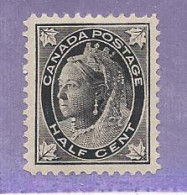 18959) Canada 1897 Leaf Queen Mint Hinge * MH - Unused Stamps