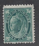 18960) Canada 1897 Leaf Queen Mint Hinge * MH - Neufs
