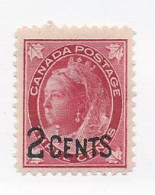 18973) Canada 1899 Overprinted Queen Mint Hinge * MH - Unused Stamps