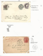 40325 ) GB UK Cover  Exhibition Page  See Scans 1895 X2 - Briefe U. Dokumente