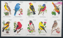 USA 5068-5077 (kompl.Ausg.) Postfrisch 2014 Singvögel (10054728 - Unused Stamps