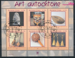 UNO - Genf Block21 (kompl.Ausg.) Gestempelt 2006 Eingeborenenkunst (10054827 - Used Stamps