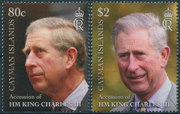 Cayman Islands 2023 MNH Royalty Stamps Queen Elizabeth II Cayman Islands 2023 MNH Royalty Stamps King Charles III 1v M/S - Cayman Islands