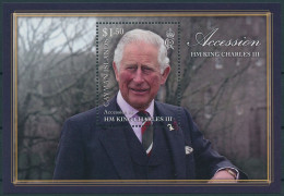 Cayman Islands 2023 MNH Royalty Stamps King Charles III Accession 1v M/S - Cayman Islands