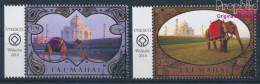 UNO - Wien 832-833 (kompl.Ausg.) Gestempelt 2014 Taj Mahal (10100753 - Gebraucht