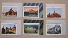 Vi15-02 : Nations-Unies Vienne - Patrimoine Mondial, Asie Du Sud-Est Avec Bdf - Unused Stamps