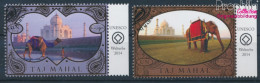 UNO - Wien 832-833 (kompl.Ausg.) Gestempelt 2014 Taj Mahal (10100762 - Gebraucht