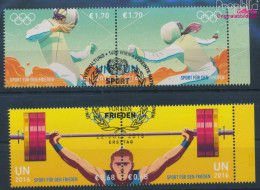 UNO - Wien 920-923 Paare (kompl.Ausg.) Gestempelt 2016 Olympische Sommerspiele (10100598 - Used Stamps