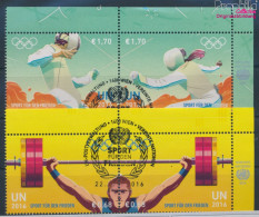 UNO - Wien 920-923 Paare (kompl.Ausg.) Gestempelt 2016 Olympische Sommerspiele (10100599 - Used Stamps