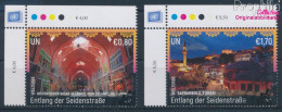 UNO - Wien 985-986 (kompl.Ausg.) Gestempelt 2017 UNESCO Welterbe Seidenstraße (10100531 - Gebruikt