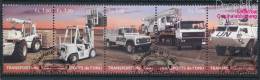 UNO - Genf 720-724 Fünferstreifen (kompl.Ausg.) Gestempelt 2010 Transportmittel (10054811 - Used Stamps