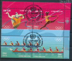 UNO - Genf 956-959 Paare (kompl.Ausg.) Gestempelt 2016 Sport Für Den Frieden (10054801 - Used Stamps