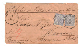 1869, Paketbegleitung Ab WITTINGEN Nach Hannover - Cartas & Documentos