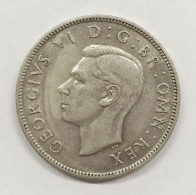 Gran Bretagna Great Britain UK George VI 2 Shillings 1942 Spl+ E.861 - J. 1 Florin / 2 Schillings