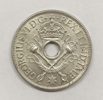 BRITISH NEW GUINEA SHILLING 1938 GEORGE VI SILVER KM#8 XF/UNC E.862 - Guinea