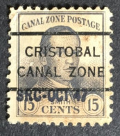 1941 - Canal Zone - Jackson Smith - Used - Zona Del Canale / Canal Zone