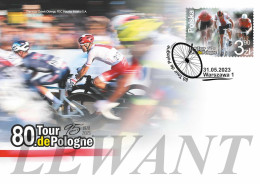 2023.05.31. 80. Tour De Pologne FDC - Covers & Documents