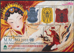 UNO - New York Block56 (kompl.Ausg.) Postfrisch 2018 Asiatische Briefmarkenausstellung (10115353 - Nuovi