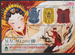 UNO - New York Block56 (kompl.Ausg.) Postfrisch 2018 Asiatische Briefmarkenausstellung (10115354 - Neufs