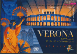 UNO - New York Block57 (kompl.Ausg.) Postfrisch 2018 Arena Von Verona (10115351 - Ongebruikt