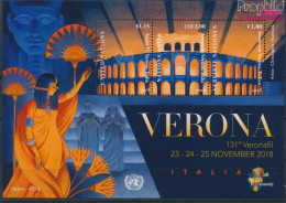 UNO - New York Block57 (kompl.Ausg.) Postfrisch 2018 Arena Von Verona (10115352 - Neufs