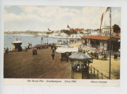 Southampton, The Royal Pier(1833 Duchess Kent)  Circa 1900 History Overleaf - Southampton