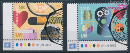 UNO - New York 1657-1658 (kompl.Ausg.) Gestempelt 2018 Weltgesundheitstag (10130320 - Used Stamps