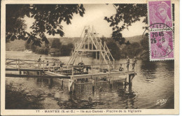 Mantes (78) - Ile Aux Dames - Piscine De La Vigilante - Mantes La Jolie