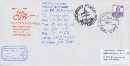 Germany Heli Flight From Polarstern To Filchner 13.02.1986 Ca Polarstern 13.02.1986 (ST170) - Voli Polari
