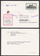 Postmuseum Der DDR, 25 Pf DDR P104 Nach Bonn Mit "zurück-Vermerk" Währungsunion, Arnsdorf 25.6.90 - Cartes Postales - Oblitérées