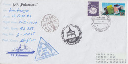 Germany Heli Flight From Polarstern To Drushnaya 17.02.1986 Ca Polarstern 17.02.1986 (ST170A) - Polar Flights
