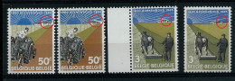 N° 1340/41 ** - V1 - Toit Grange Blanc - 1961-1990