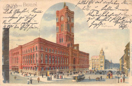 Berlin Schöneberg Rotes Rathaus 1901 - Schoeneberg